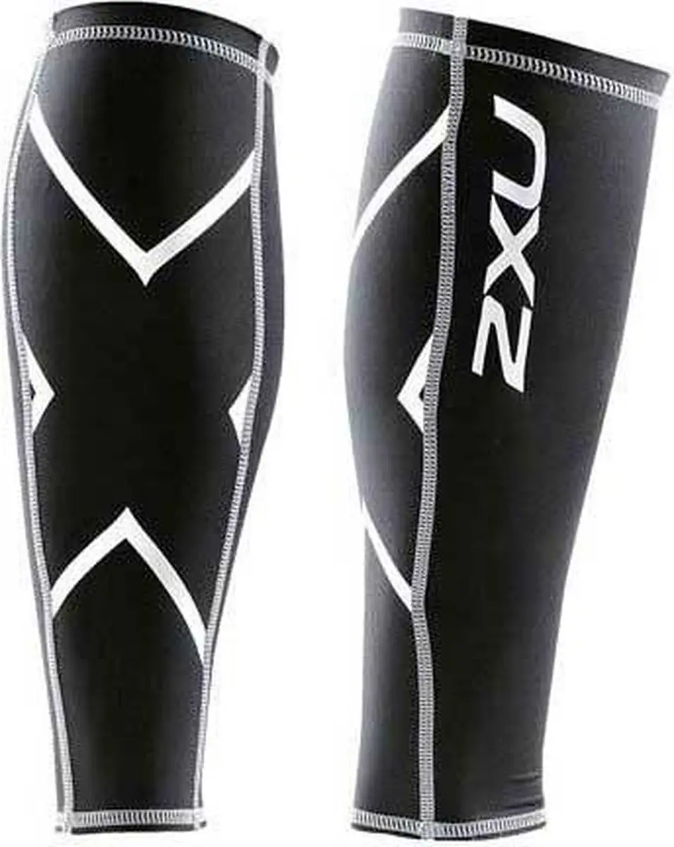 2XU Compression Calf Guards - Zwart - XS - afbeelding 2 van 2