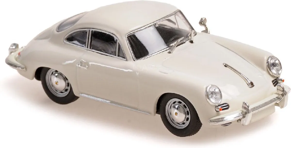 Porsche 356 C Coupé 1963 - 1:43 MaXichamps - Wit