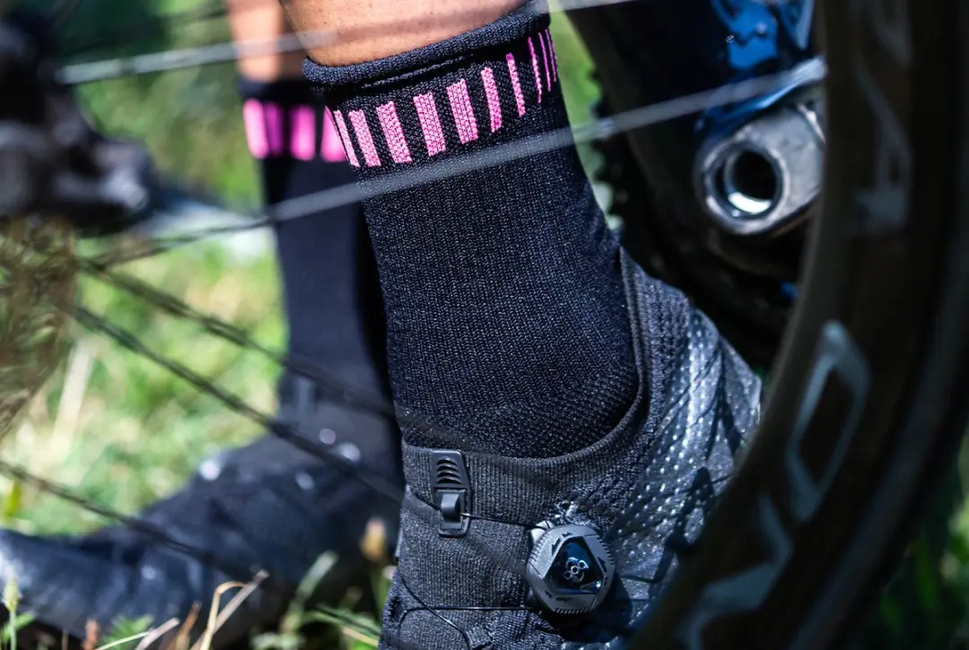 Alé Socks Logo Q-Skin - Zwart-roos - 44-47 - afbeelding 6 van 6