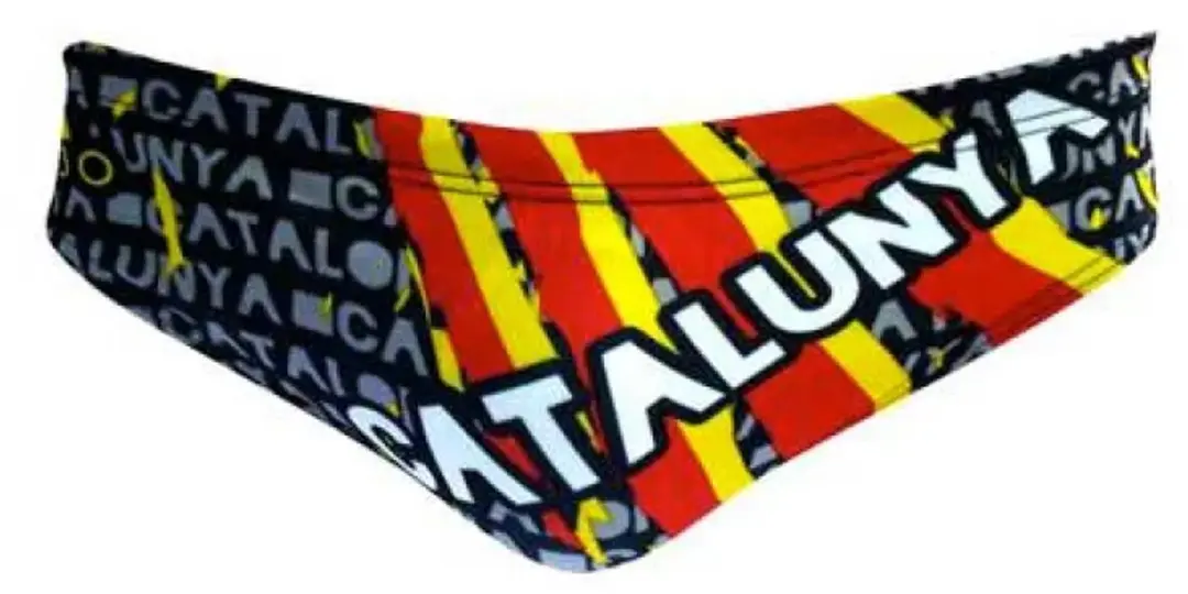 Turbo Catalunya Zwemslip Zwart 4XL Man
