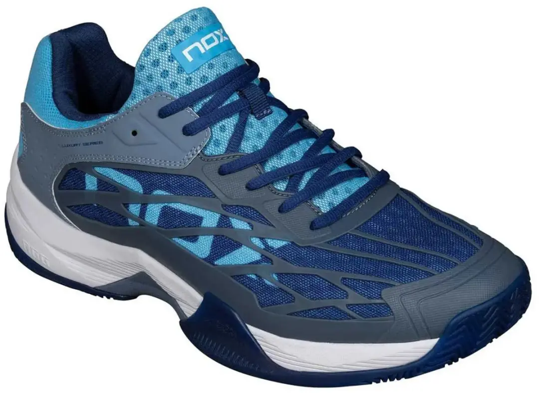 Nox AT10 Lux Padelschoenen - Stone/Bonnie Blue - 39 - afbeelding 6 van 6