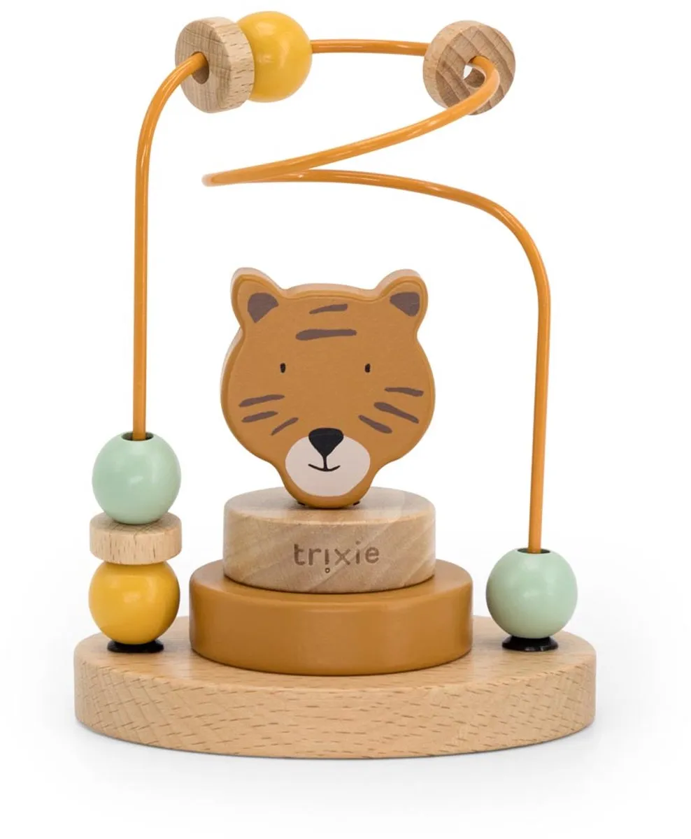 Trixie Mr. Tiger Houten Kralenframe - Educatief Speelgoed