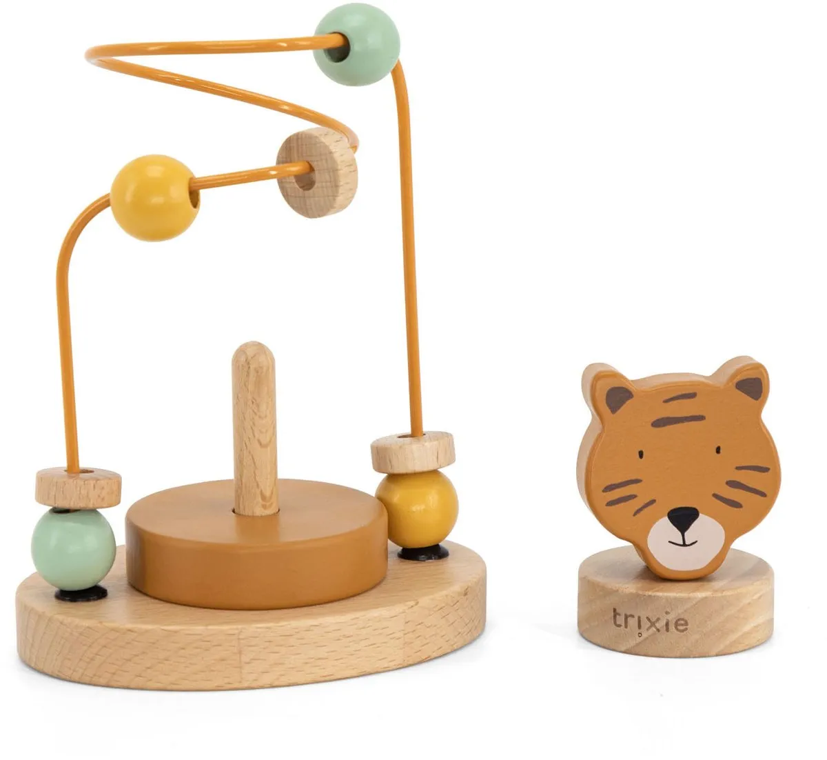 Trixie Mr. Tiger Houten Kralenframe - Educatief Speelgoed