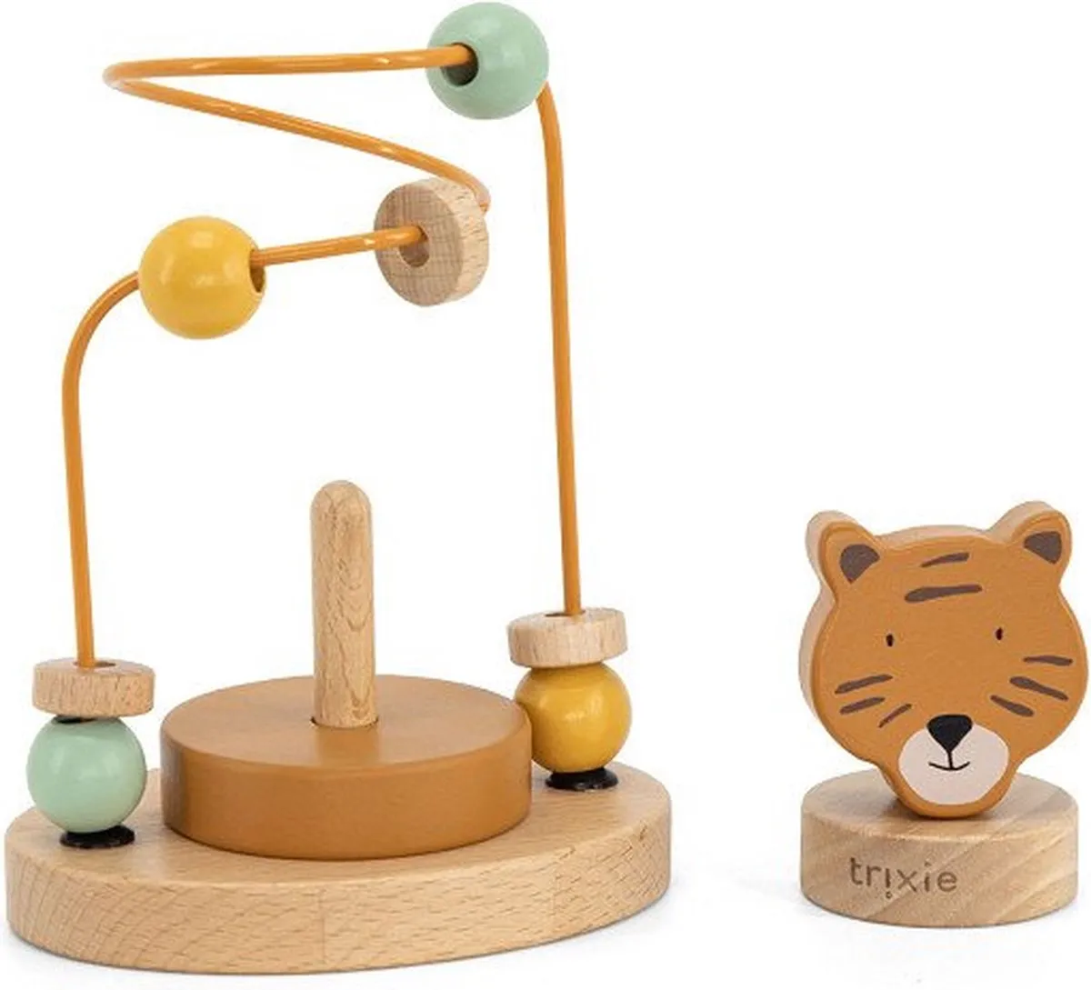 Trixie Mr. Tiger Houten Kralenframe - Educatief Speelgoed