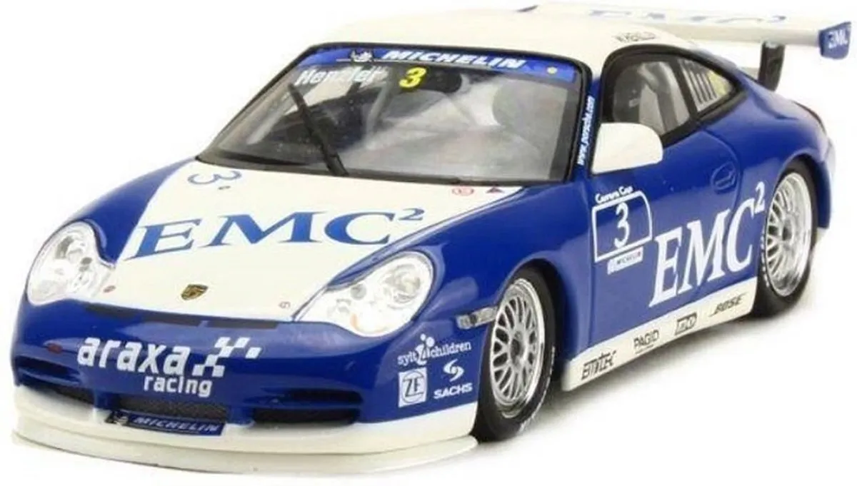 Porsche 911 GT3 Cup EMC Araxa Racing #3 - 1:43 - Blauw