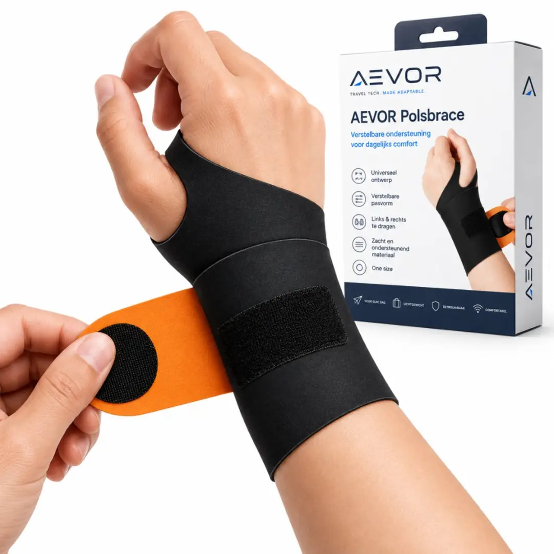 AEVOR® Polsbrace bij Carpaal Tunnel Syndroom en Overbelasting