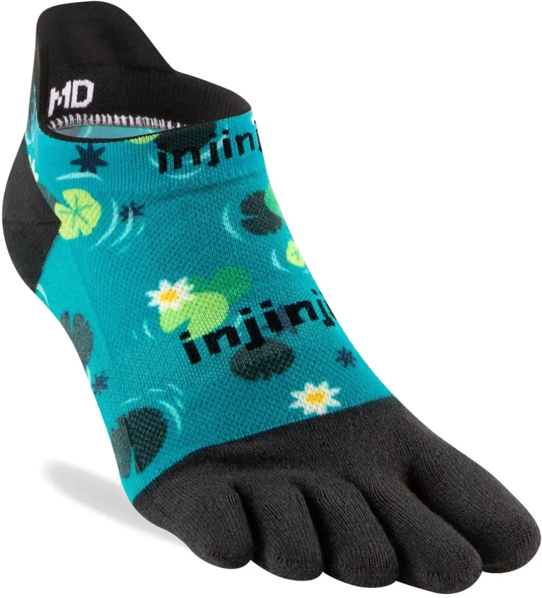Injinji Run Lightweight No-Show Coolmax - Nachtblauw - 44-47