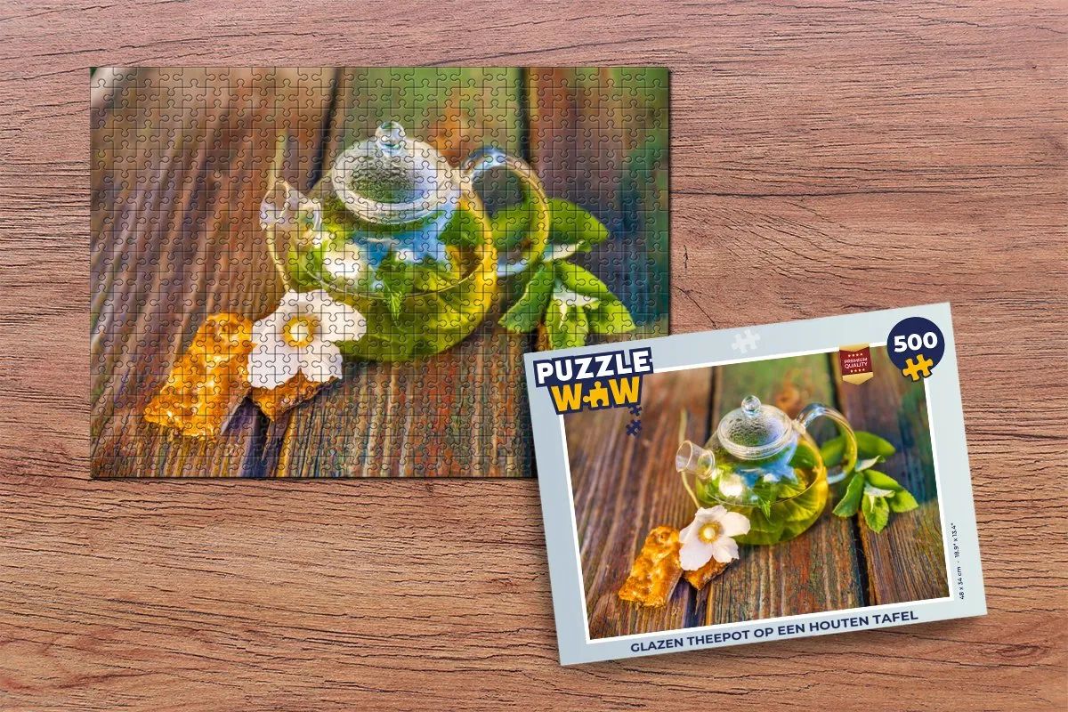 PuzzleWow Legpuzzel 500 Stuks Multicolor - MPN 6017120234240