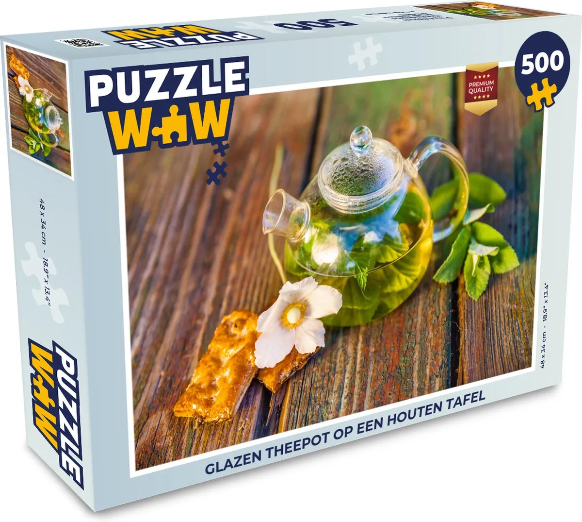 PuzzleWow Legpuzzel 500 Stuks Multicolor
