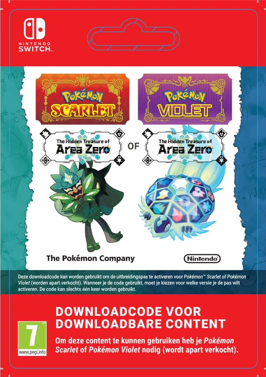 Nintendo Pokémon Scarlet & Violet DLC The Hidden Treasure of Area Zero