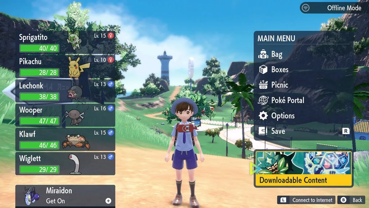 Nintendo Pokémon Scarlet & Violet DLC The Hidden Treasure of Area Zero