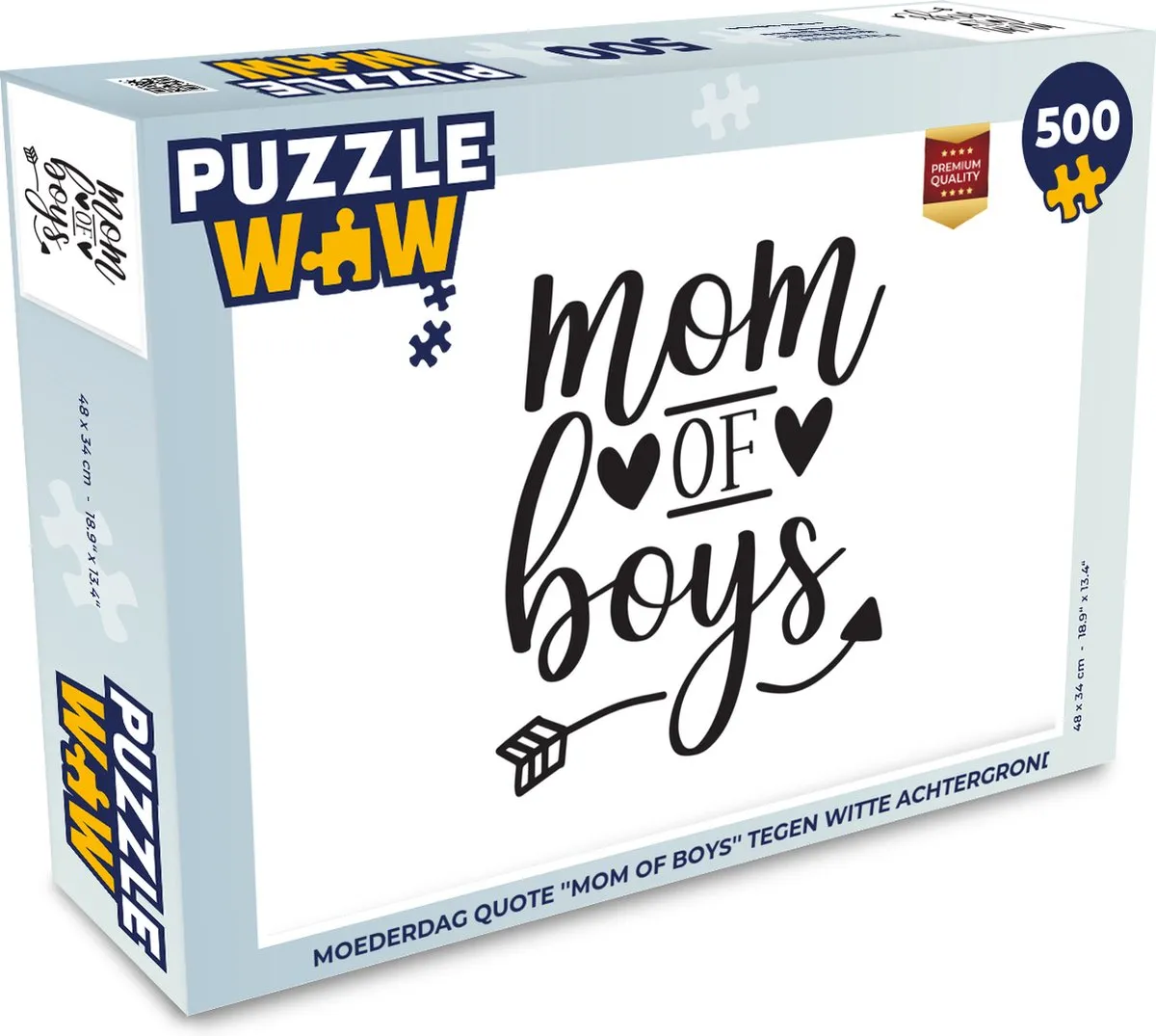 PuzzleWow Legpuzzel 500 Stuks