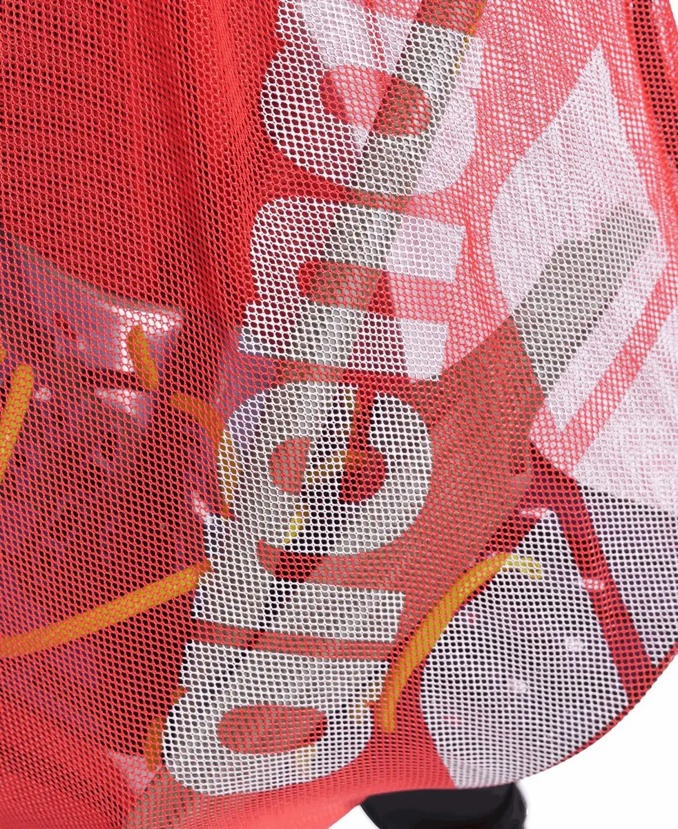 Arena One Go Mesh Zwemtas 40L - Koraalrood - afbeelding 3 van 6