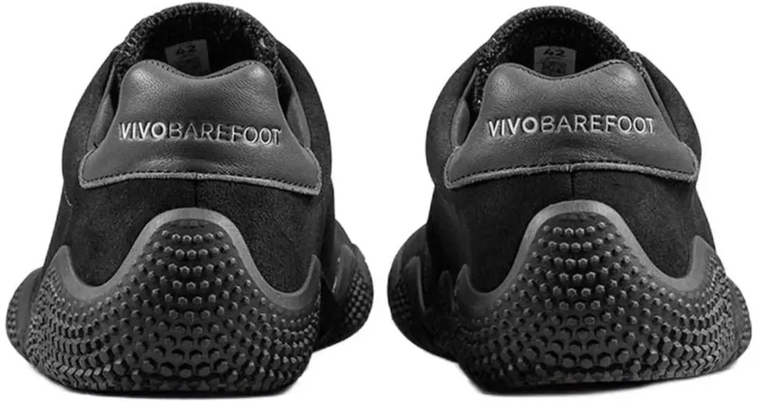 Vivobarefoot Motus Studio Leren Sneakers - Zwart EU 44 - afbeelding 3 van 6