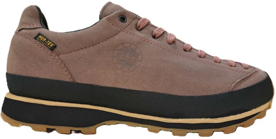 Lomer Bio Naturale MTX Lage Wandelschoenen Dames - Bruin Roze - afbeelding 5 van 6