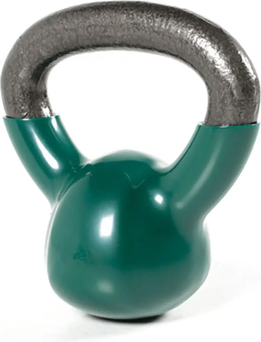 Olive Vynil 6kg Kettlebell Groen 6 kg