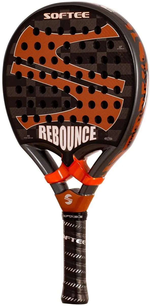 Softee Rebounce Paddle Racket - Orange - afbeelding 5 van 5