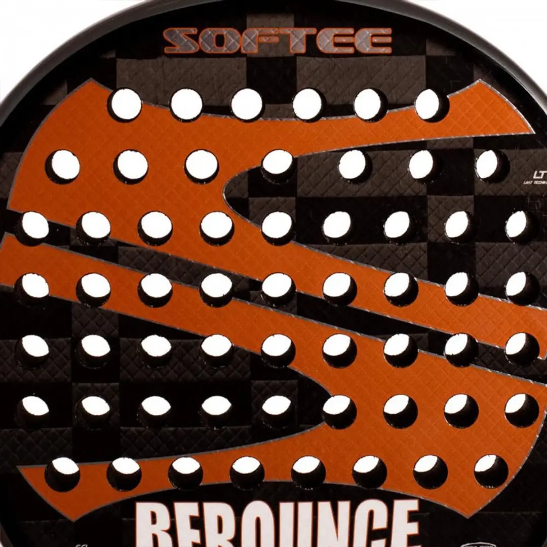 Softee Rebounce Paddle Racket - Orange - afbeelding 3 van 5