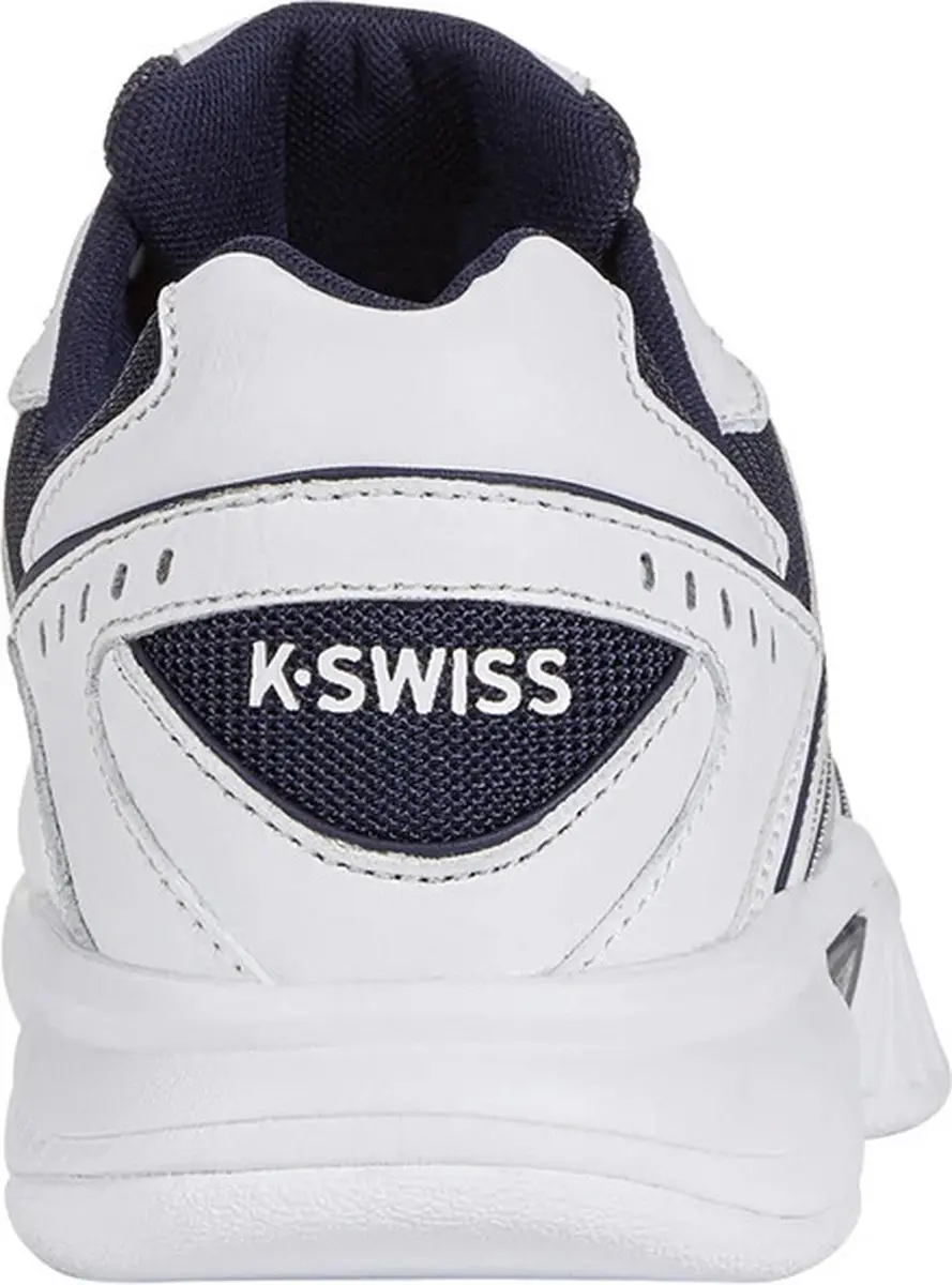 K-Swiss Receiver V Indoor Heren - Sportschoenen - Tennis - Smashcourt - White/Blue - afbeelding 5 van 6
