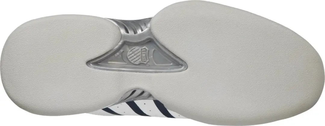 K-Swiss Receiver V Indoor Heren - Sportschoenen - Tennis - Smashcourt - White/Blue - afbeelding 3 van 6