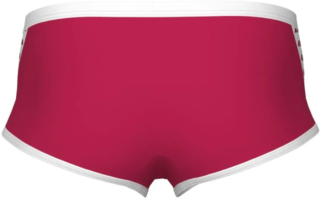 Arena M Icons Zwemshort Low Waist - Rood/Wit - afbeelding 3 van 6