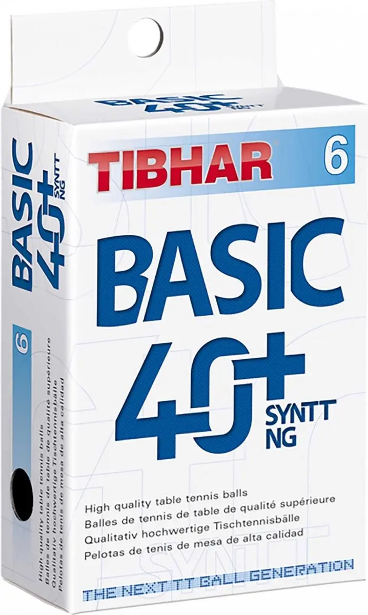 Tibhar Tafeltennisballen Basic NG