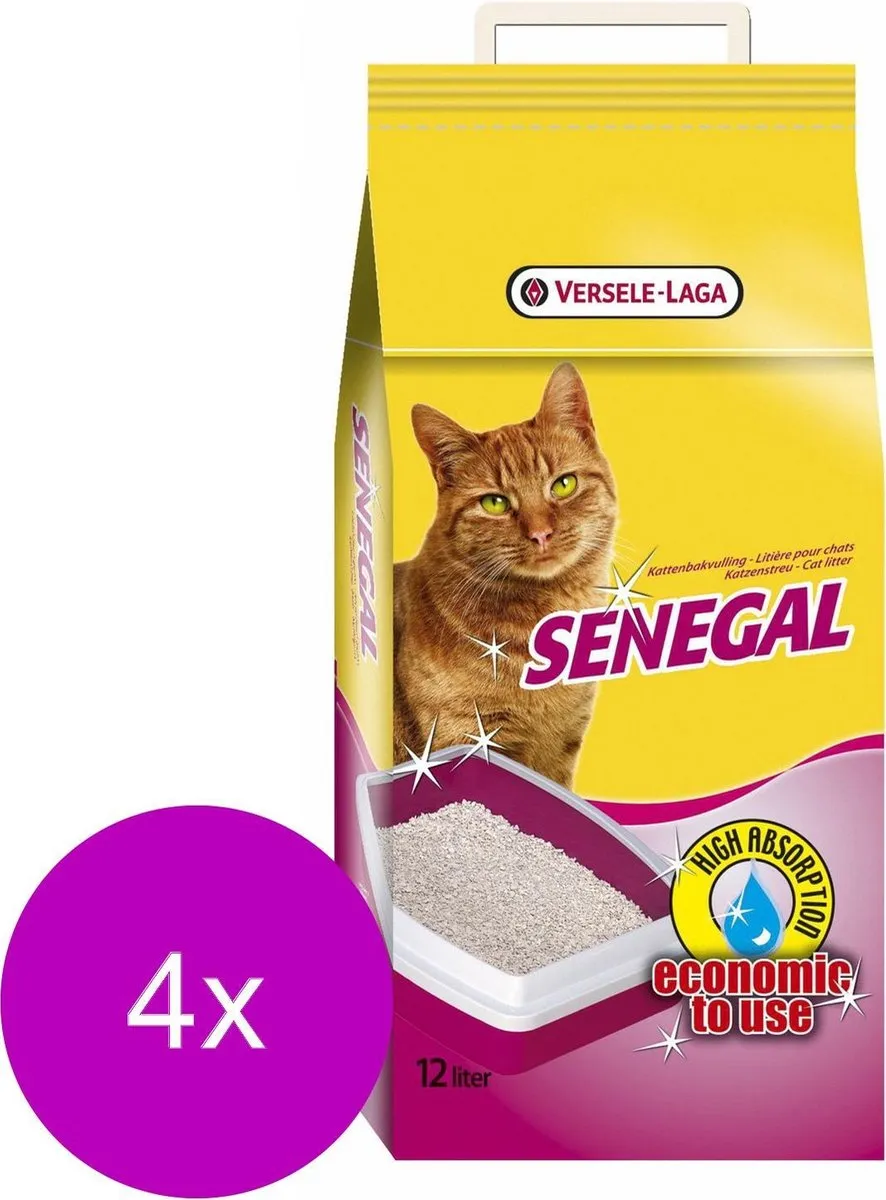 Versele-Laga Senegal Roomwitte Kleikorrels 12L
