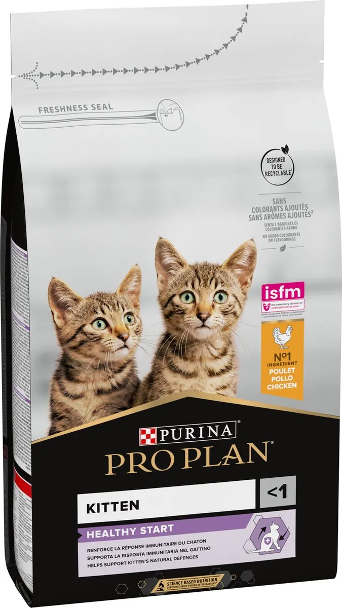 Pro Plan Junior Healthy Start Kattenvoer Kip - 6x1,5kg - afbeelding 6 van 6