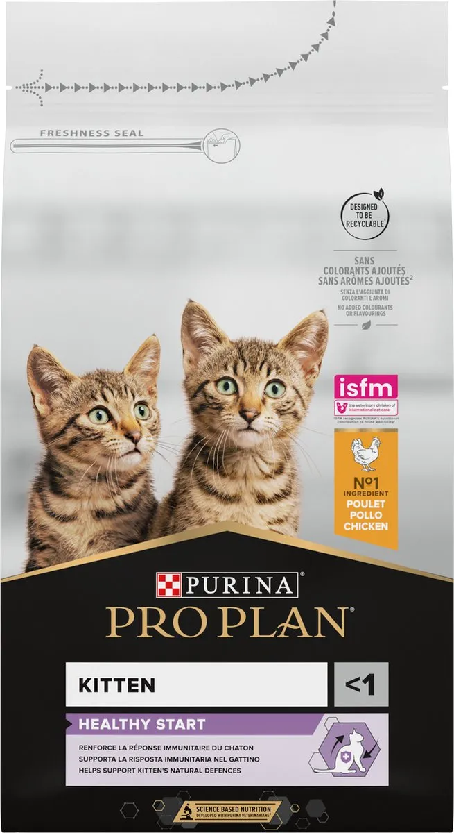 Pro Plan Junior Healthy Start Kattenvoer Kip - 6x1,5kg