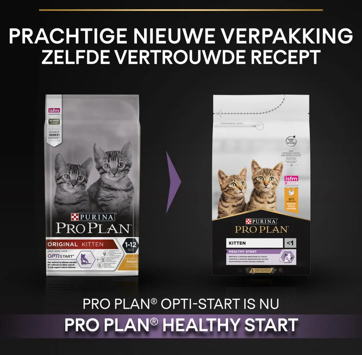 Pro Plan Junior Healthy Start Kattenvoer Kip - 6x1,5kg