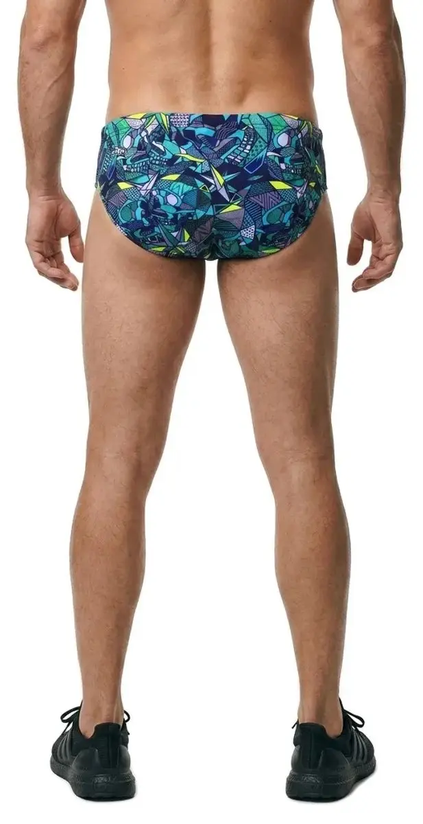 Turbo Skull Geo Zwemslip Blauw XL Man - afbeelding 5 van 6