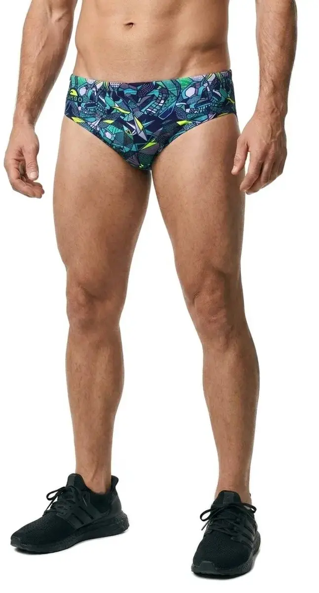 Turbo Skull Geo Zwemslip Blauw XL Man - afbeelding 3 van 6