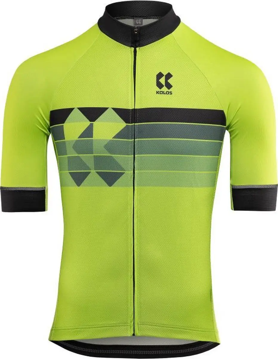 Kalas Motion Z Fietsshirt Heren Groen/Zwart Maat 3/M |