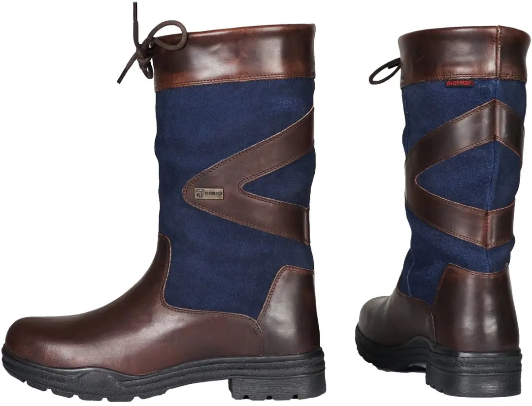 Horka Greenwich Kort Outdoorlaarzen Unisex - Blauw