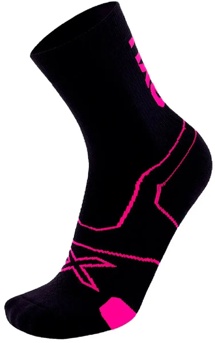 2xu Vectr Cushion Crewsokken Zwart EU 42-46