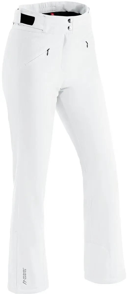 Maier Sports Allissia Slim Broek Wit XS / Regular Vrouw