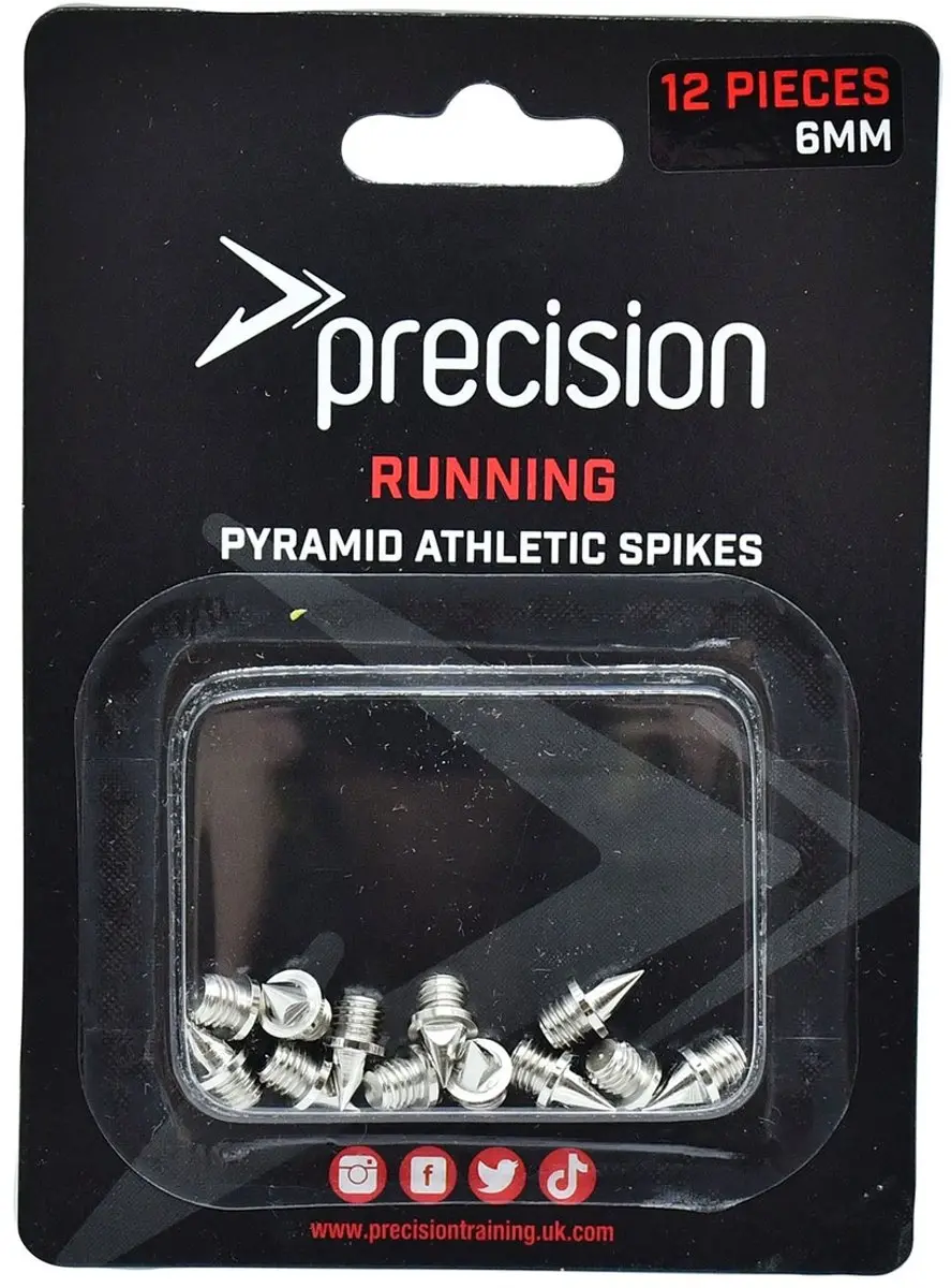 Precision 6mm Pyramid Spikes