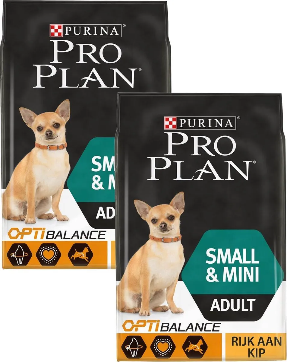Pro Plan Dog Adult Small & Mini Breed Kip - 2x3kg