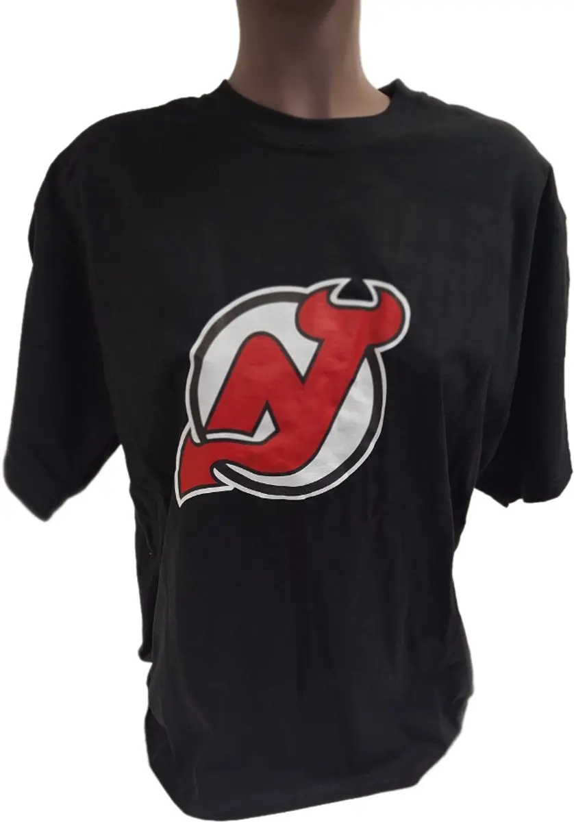 NEW YERSEY DEVILS -TSHIRT-BLACK- XXL