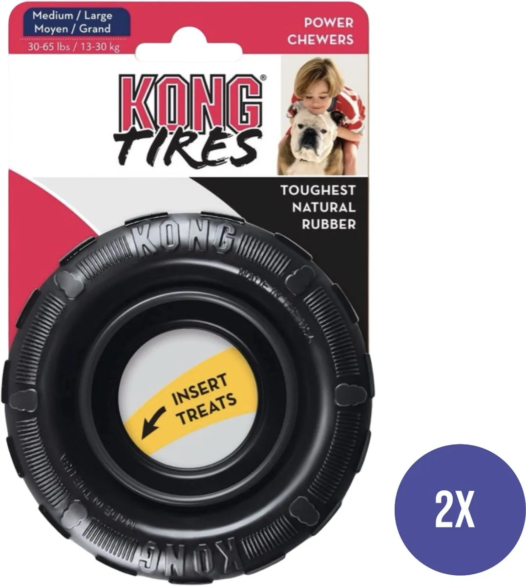 KONG Traxx Zwart