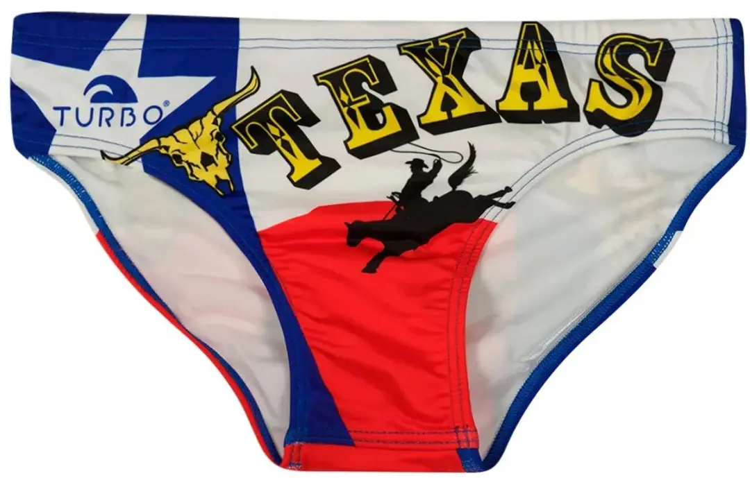 Turbo Texas Zwemslip Veelkleurig 4XL Man