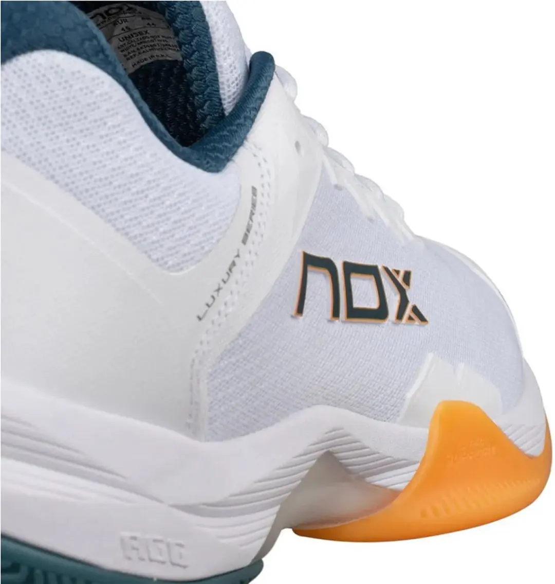Nox ML10 Hexa Padelschoenen - Wit/Abrikoos - afbeelding 6 van 6