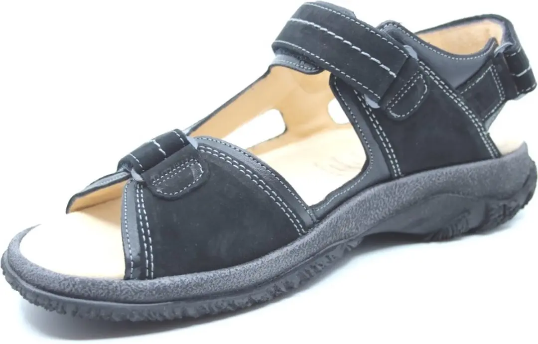 Ganter Giovanni Heren Sandalen - Zwart - afbeelding 2 van 4