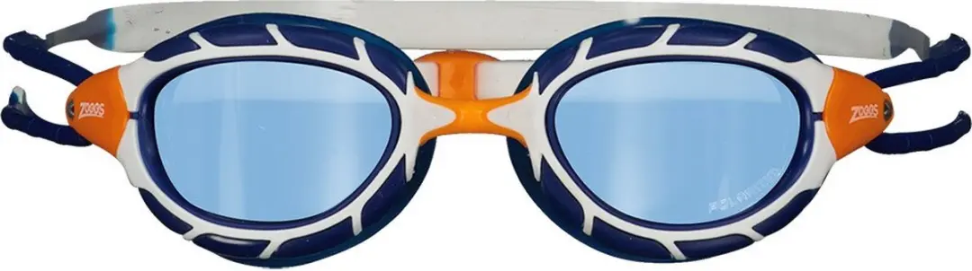 Zoggs Predator Gepolariseerde Zwembril Wit,Blauw Small Man,Vrouw