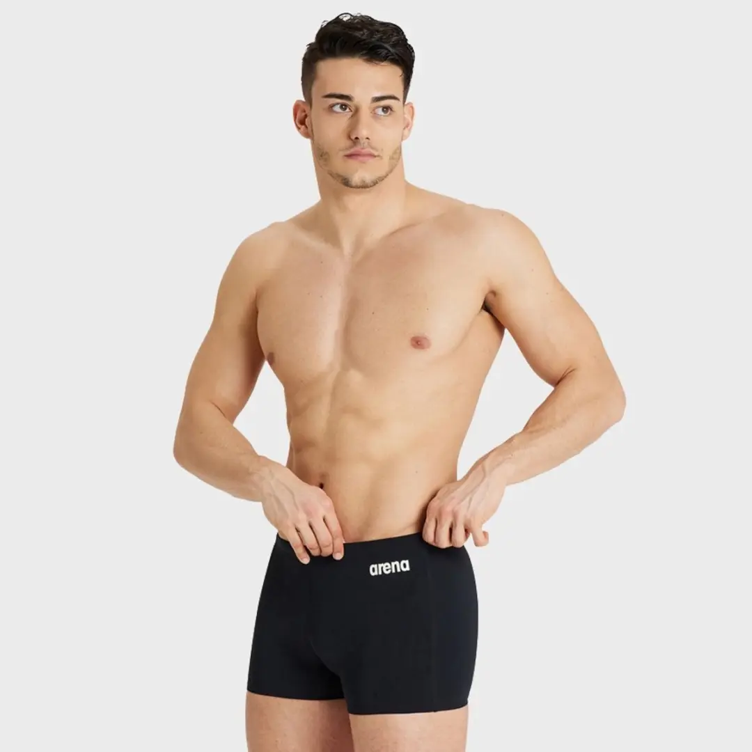 ARENA | M Team Swim Short Solid black-white (Maat - 95) - afbeelding 2 van 6