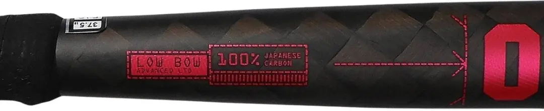 Osaka Low Bow Advanced LTD Hockeystick - Rood - afbeelding 2 van 6