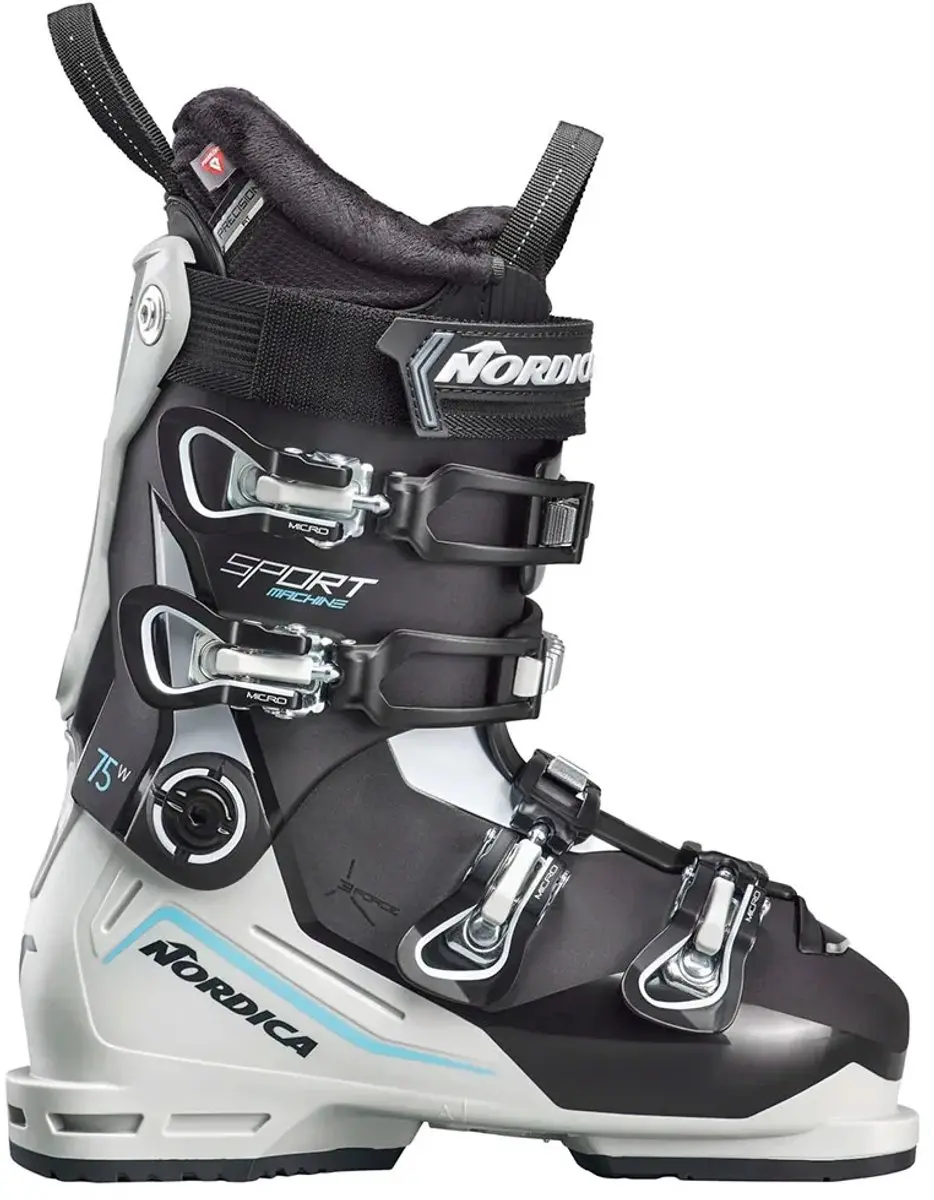Nordica Sportmachine 3 75 W Alpineskischoenen Voor Dames Zwart 25.0 Vrouw