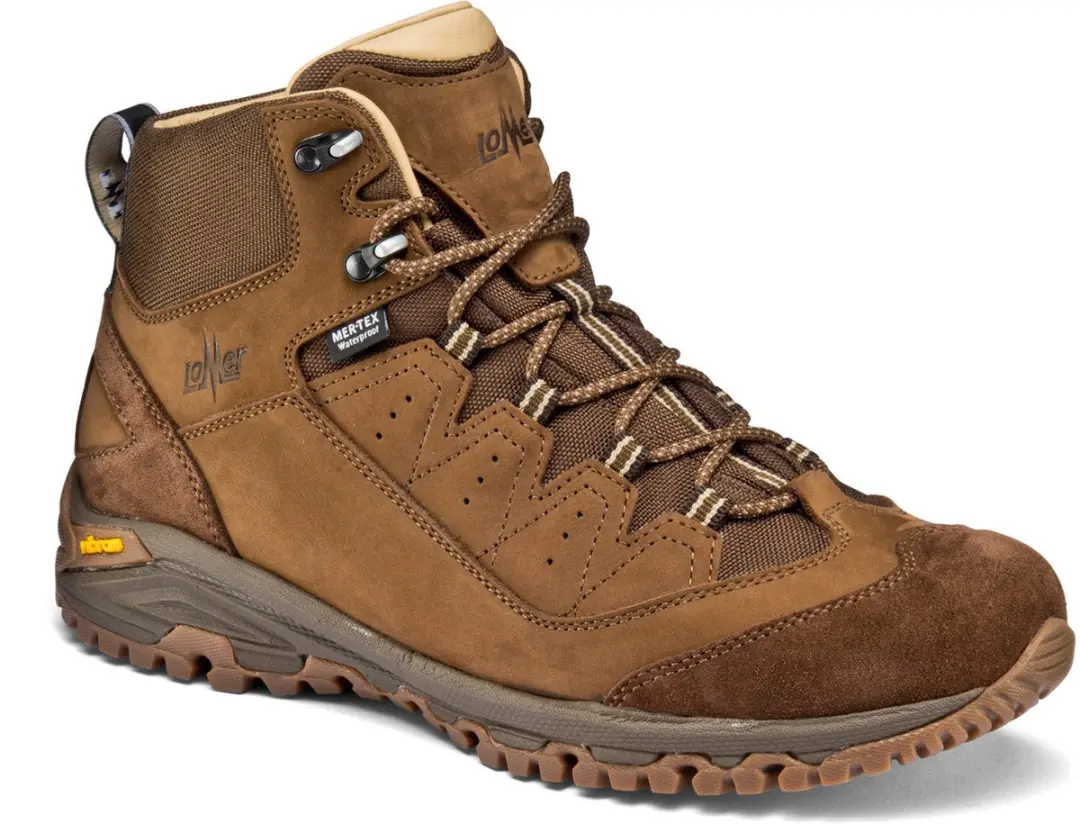 Lomer Sella High Premium MTX Wandelschoenen Brown Maat 45