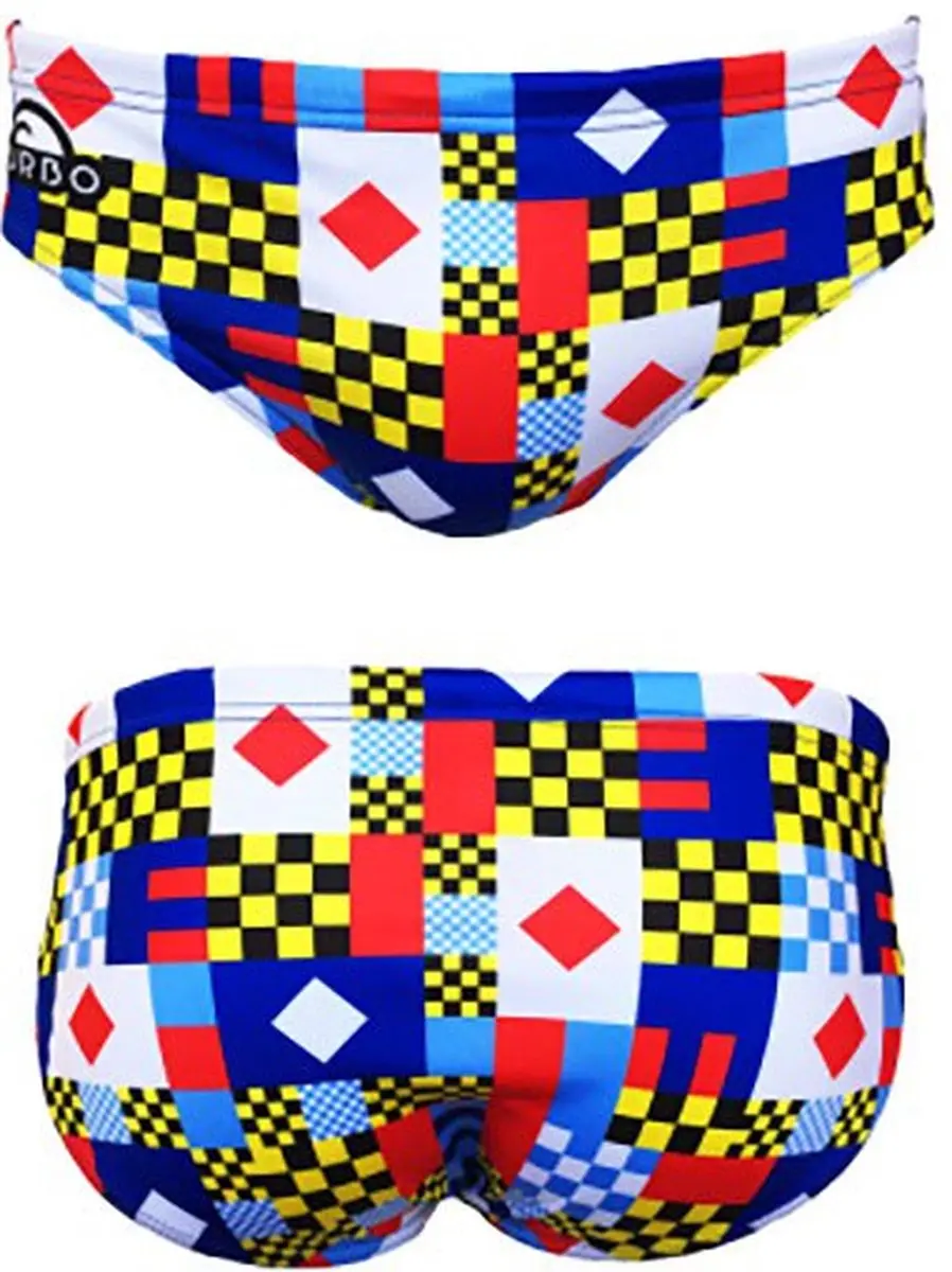 Turbo Maritime Zwemslip Veelkleurig 3XL Man