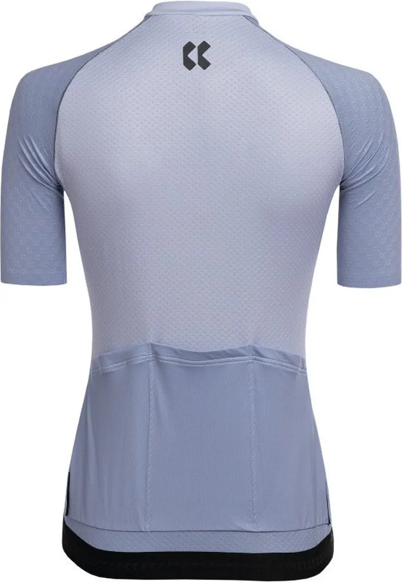 Kalas Passion Z1 Fietsshirt Dames Korte Mouw - Zilver/Wit - afbeelding 2 van 2